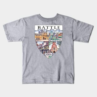 Battle 1066 Shield Kids T-Shirt